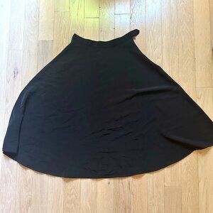 American Apparel A-Line Black Skirt